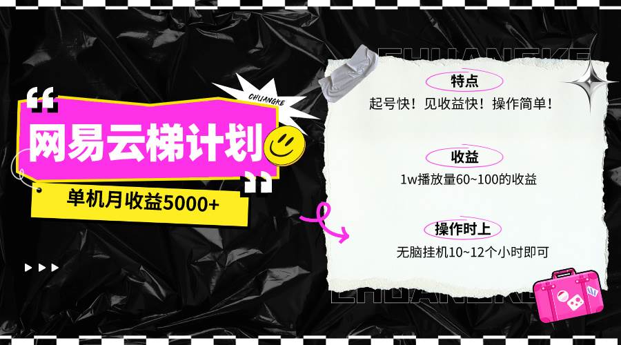 最新网易云梯计划网页版，单机月收益5000+！可放大操作-石龙大哥笔记