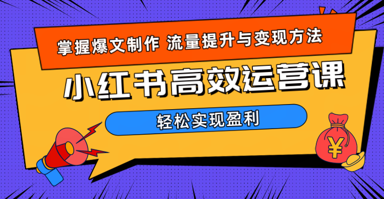 价值980小红书运营操作指南-石龙大哥笔记